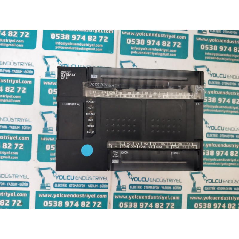 PLC Omron CP1E-E30DR-A Usato Testato - Chips Gate - Buone Condizioni E Spedizione Veloce